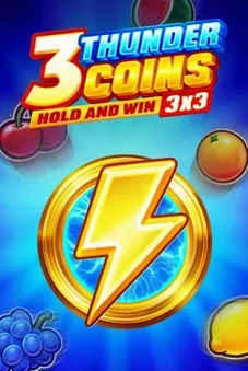 3 Thunder Coins Hold and Win 3x3