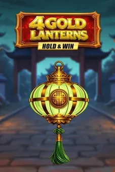 4 Gold Lanterns Hold and Win